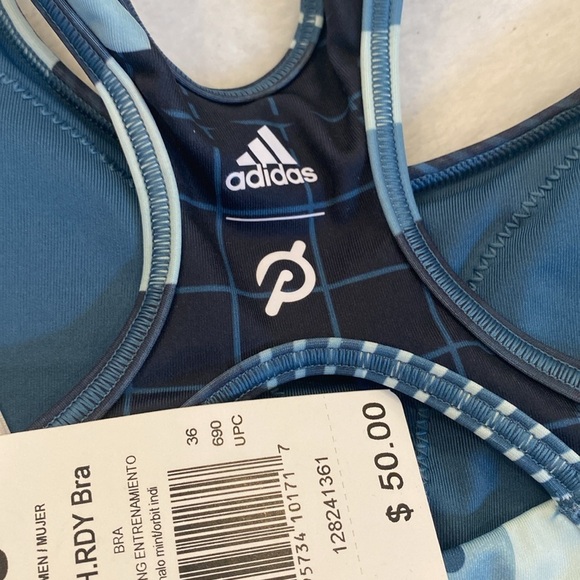 NWT Peloton by Adidas micro bit glitch sports bra - Picture 5 of 6